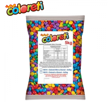 Confete Coloreti Colorido 5 Kg