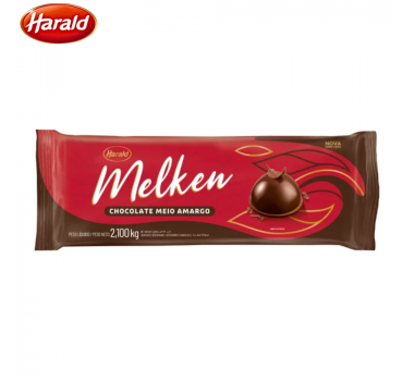 Chocolate Meio Amargo 2,100kg Melken Harald