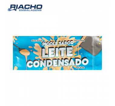Saquinho Picolé Leite Condensado 200g Riacho Bopp