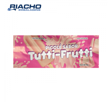SAQUINHO PICOLÉ Tutti Frutti RIACHO BOPP 200G